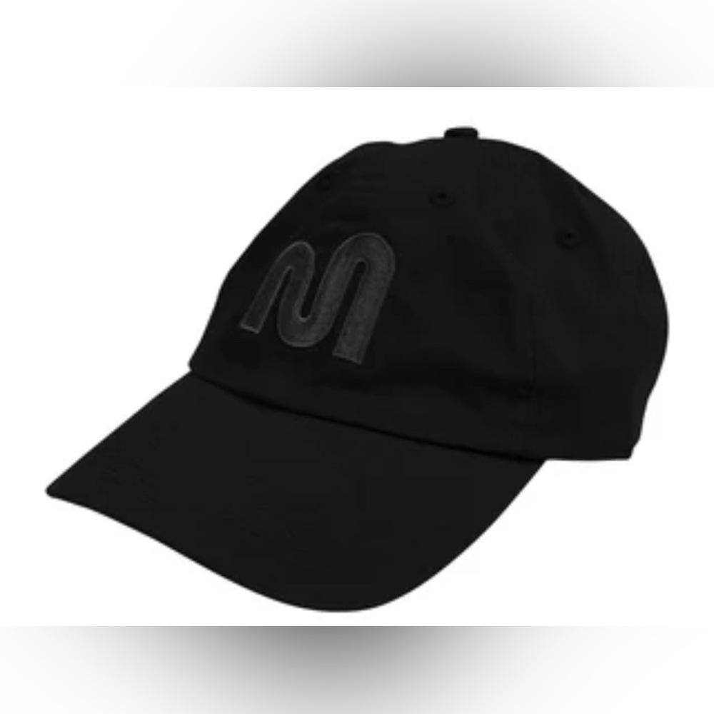 GOOD MYTHICAL MORNING BLACK EMBROIDERED TWILL ADJUSTABLE UNISEX HAT